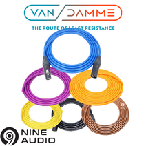 영국 반담 VanDamme XLR 마이크케이블 - NC3MXXB NC3FXXB, 7.5M, 울트라마린