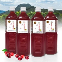 문경 자일로스 오미자청 1L x 4병 (총 4L), 단품
