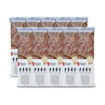 구포국수 소면310gx10개(박스x) 소면 중면 비빔국수 쫄면 칼국수, 1개, 310g
