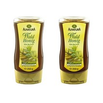 독일 알나투라 유기농 감로꿀 포레스트허니 350g 2개 묶음 Alnatura Waldhonig 350g 2set