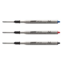 LAMY 볼펜 리필심 M16, 블랙M, 1개
