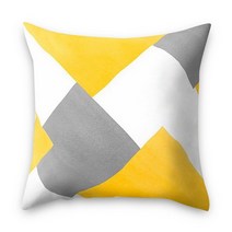 ZZJJC 파인애플 옐로우 쿠션 커버 자동차쿠션 소파 쿠션, B019, 45*45cm (심 포함)