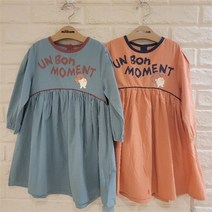 밀리밤 NC05 가을 루시그래픽 원피스 MLOW22W59 (8962621)