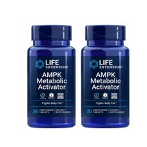 라이프익스텐션 AMPK 메타볼릭 액티베이터 베지테리안 타블렛, 30개입, 2개