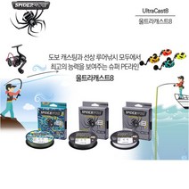 스파이더 울트라캐스트8 인비지 PE합사라인, 4.0호