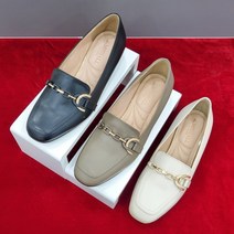 탠디 여성 소가죽 3cm 로퍼 121213gl