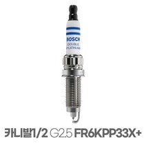 보쉬 카니발1/2 G2.5 더블백금 점화플러그 FR6KPP33X+, 상세페이지 참조