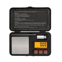 주방저울 계량저울 미니 디지털 0.01g 0.001g 정밀 디지털 전자 금 보석 캐럿 다이아몬드 균형 미니 mg 휴대용 무게, 50g 0.001g