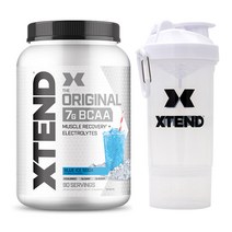 Xtend 엑스텐드 스마트 쉐이커 증정 오리지널 BCAA 블루 아이스 소다 뽕따맛 90 서빙 1314 g, 1314g, 1개