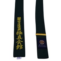 태권도 발차기미트 태권도복 판매 전문 Kyokushin 카이 가라데 벨트 IKO 자수 오렌지 컬러 1 댄 브라운 WKF, 그린 1일, 280cm