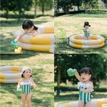 인스타 감성풀장 유아풀장 강아지풀장 댕댕이 에어풀장, 그린
