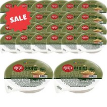햇반 100% 현미로 지은 밥 130g X 24개 즉석밥, 상세페이지 참조