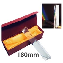 빛굴절 무지개빛관찰 180mm 삼각프리즘 관찰 돌봄교실 초등과학 빛분리 방출 흡수