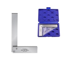 직각자 125 x 80mm 직자 목공자 용접자 케이스포함