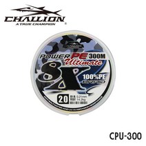 챌리온 파워 PE합사 CPU-300 X8 300m 그린 / 특수방수가공처리 / 슈퍼스트롱섬 (형제피싱-GK), 1.2호