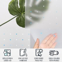 베란다 도어용 디자인 무점착 불투명시트지 썬팅지 셀프시공 컬러 1층, 유리창시트 꽃향기