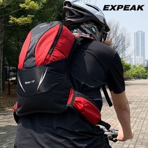 엑스피크 라이더13리터 자전거배낭 라이더팩, onecolor/블랙