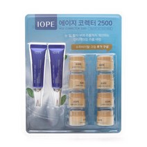 아이오페 에이지 코렉터 20ml x 2입 눈밑 팔자 부위 주름까지 개선하는 안티에이징 주름세럼 세럼, 1set