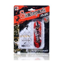 핑거보드 기물 스케이파크 우드 손가락 미니 트랙 스케이트 보드 파크 램프 부품 기술 데크 지판 ultimate 공원 지판 장난감 선물, g