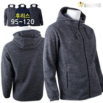 더빅보스 RJ2폴라후드자켓 남자 폴라폴리스 플리스 집업 점퍼