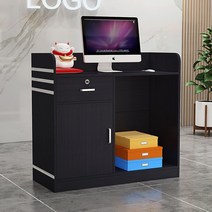 계산대 카운터 포스기 800 매장 인포데스크 식당 이발소 600 가게 살롱 서랍형 5, 120x38x90cm, 80cm다크호두