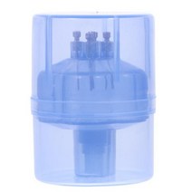 랩핑기 래핑기 랩포장기 실링기 에센셜 오일 롤러 병 두피 트리트먼트 헤어 어플리케이터 빗 오일 1 개, Transparent