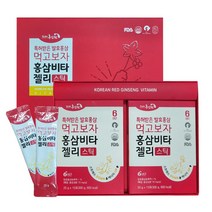 홍삼젤리스틱 면역홍삼 6년근 고려홍삼원 20g x 30포, 10박스
