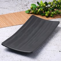 먹토 멜라민그릇 M 직사각접시 2호