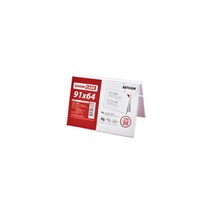 쇼케이스B8(양면/가로) 0669 POP꽂이 아크릴꽂이 91x64 (mm) 1개입, 6개