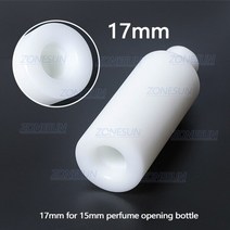 ZONESUN 151722mm 칼라 링 수동 향수병 압착 기계 캡핑 향수병 분무기, 17mm