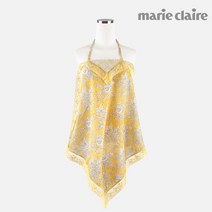 마리끌레르 장미선 레이스 에티켓 손수건 앞치마 60X60cm