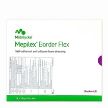 리빈메디컬 메필렉스 보더 플렉스 15x15cm 5매입 1박스 / 메피렉스 보더 플렉스 Mepilex border flex