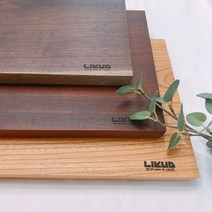 라이쿠드 주방 나무도마 대형 3종(무료각인), 느티나무