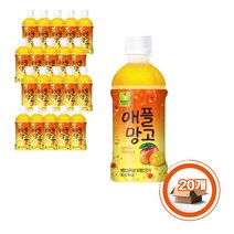 [웰그린]애플망고 340ml x 20개 열대과일의 진한 과즙음료