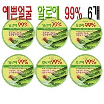 예쁜얼굴 알로에베라 수딩젤 300g 6개 / 수분공급 / 피부진정 / 피부보습