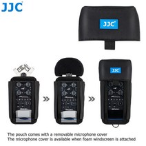 JJC 카메라 홀더 케이스 가방 줌 레코드 용 레코드 파우치 H6 H5 H4n H4n Pro 핸디 비디오 디지털 레코더 보호기 액세서리, HRP-H5