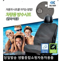반려견동승 여름휴가 물놀이후이동 반려동물동승 조수석방수시트 차량용방수시트