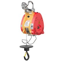 마이크로 전기 호이스트 220v 크레인 휴대용 리프트, 300kg 30미터와이어 컨트롤