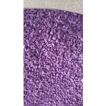 EPDM 탄성 고무 바닥재 논슬립 포장재 보수 가열 방지 놀이터 매트, 단일사이즈, 자색25kg