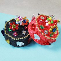 아트박스/탑키드 전통 족두리만들기(10set), 검정