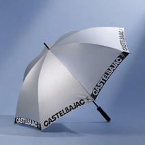 까스텔바작 BWBMGA802 초경량 수동 골프우산, BWBMGA802 실버