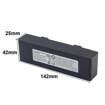 샤오미 미지아 STYTJ02YM 충전식 배터리 청소 걸레질 로봇 하이얼 JX37 진공 청소기용 14.8V 2600mah 3200mah, [01] 14.4 볼트, [01] 3200mah, 1개