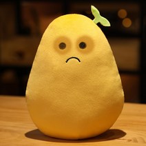 얼굴 짱귀 요미 가지 사장 쿠션 퍼후 리스 화토 소녀 양배추인형, C03-50 센티드, T03-포테이토(크기가 약간 낮습니다)