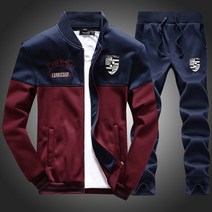운동복 Lism 2022 가을 스포츠 세트 패션 브랜드 긴팔 자켓 + 스웨트 팬츠 세트