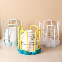 [1+1+1] 크기조절 식기건조기 다용도 싱크대 식기정리대 그릇 식기건조대, 1+1+1(3개), 블루