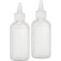 식용구리스 커피머신구리스 커피머신윤활제 BRIGHTFROM 조미료 스퀴즈 병 - 118.3ml(4온스) 빈 병 트위스, 한개옵션0