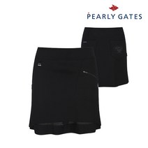 파리게이츠 골프 pearlygatesgolf여성 플레어 언발 큐롯스커트 P521A1PC366_BK, 002, BK