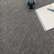 모두의러그 먼지없는 헤링본 사이잘룩 멀티매트 70X200, 차콜