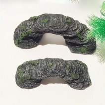 거북이 쉼터 계단 장식 바닥재 돌 꾸미기 수조 거북이놀이터 어항, 0해당없음