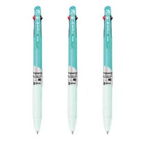 신지 트리플오 3색볼펜 민트 0.5mm 3개